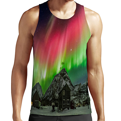 Men's Unisex Tank Top Undershirt 3D Print Scenery Graphic Prints Plus Size Print Sleeveless Casual Tops Basic Fashion Designer Breathable Red
Men's Unisex Tank Top Undershirt 3D Print Scenery Graphic Prints Plus Size Print Sleeveless Casual Tops Basic Fashion Designer Breathable Red
