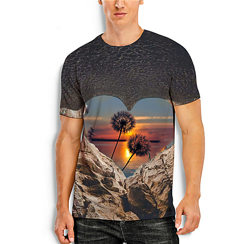 Men's Tee T shirt 3D Print Graphic Prints Dandelion Print Short Sleeve Daily Tops Casual Designer Big and Tall Gray
Men's Tee T shirt 3D Print Graphic Prints Dandelion Print Short Sleeve Daily Tops Casual Designer Big and Tall Gray