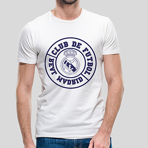 Men's Unisex Tee T shirt Hot Stamping Circle Graphic Prints Letter Plus Size Print Short Sleeve Casual Tops Cotton Basic Designer Big and Tall White
Men's Unisex Tee T shirt Hot Stamping Circle Graphic Prints Letter Plus Size Print Short Sleeve Casual Tops Cotton Basic Designer Big and Tall White