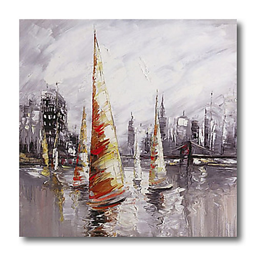 Oil Painting Handmade Hand Painted Wall Art Landscape Sea Sailboats City Grey Home Decoration Dcor Stretched Frame Ready to Hang
Oil Painting Handmade Hand Painted Wall Art Landscape Sea Sailboats City Grey Home Decoration Dcor Stretched Frame Ready to Hang