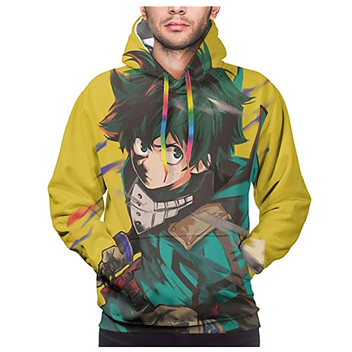 Inspired by My Hero Academia / Boku No Hero Midoriya Izuku Cosplay Costume Hoodie Terylene 3D Printing Hoodie For Women's / Men's
Inspired by My Hero Academia / Boku No Hero Midoriya Izuku Cosplay Costume Hoodie Terylene 3D Printing Hoodie For Women's / Men's