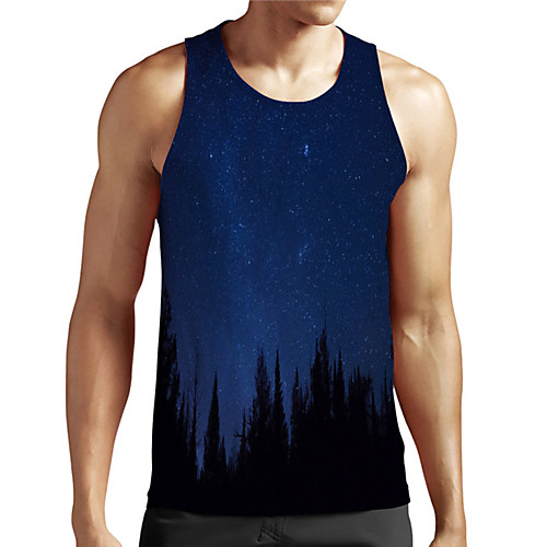 Men's Unisex Tank Top Undershirt 3D Print Galaxy Graphic Prints Plus Size Print Sleeveless Casual Tops Basic Designer Big and Tall Blue
Men's Unisex Tank Top Undershirt 3D Print Galaxy Graphic Prints Plus Size Print Sleeveless Casual Tops Basic Designer Big and Tall Blue