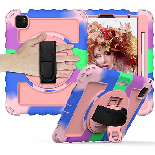 Phone Case For Apple Back Cover iPad Air 4 (2020) 10.9'' iPad Air 2 (2014) 9.7'' iPad Pro (2018) 11'' iPad Pro (2020) 11'' 360° Rotation Shockproof Dustproof Tile Camouflage Solid Colored TPU
Phone Case For Apple Back Cover iPad Air 4 (2020) 10.9'' iPad Air 2 (2014) 9.7'' iPad Pro (2018) 11'' iPad Pro (2020) 11'' 360° Rotation Shockproof Dustproof Tile Camouflage Solid Colored TPU