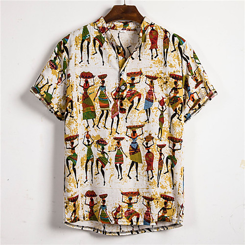 Men's Shirt Tribal Button-Down Long Sleeve Casual Tops Cotton Casual Fashion Breathable Comfortable F
Men's Shirt Tribal Button-Down Long Sleeve Casual Tops Cotton Casual Fashion Breathable Comfortable F