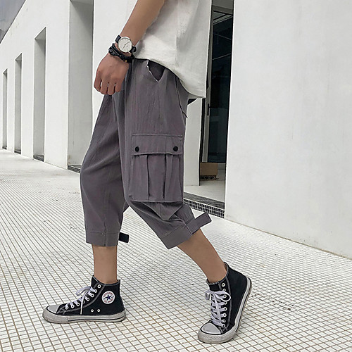 Men's Sporty Casual / Sporty Streetwear Quick Dry Breathable Soft Daily Sports Pants Chinos Trousers Pants Solid Color Calf-Length Drawstring Elastic Waist ArmyGreen Black Grey Khaki
Men's Sporty Casual / Sporty Streetwear Quick Dry Breathable Soft Daily Sports Pants Chinos Trousers Pants Solid Color Calf-Length Drawstring Elastic Waist ArmyGreen Black Grey Khaki