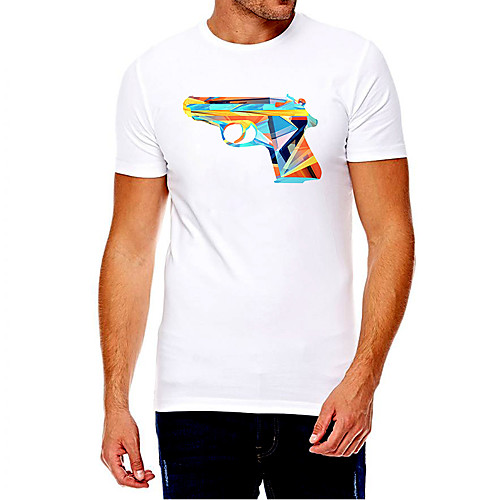 Men's Unisex Tee T shirt Hot Stamping Graphic Prints Plus Size Print Short Sleeve Casual Tops Cotton Basic Fashion Designer Big and Tall White
Men's Unisex Tee T shirt Hot Stamping Graphic Prints Plus Size Print Short Sleeve Casual Tops Cotton Basic Fashion Designer Big and Tall White