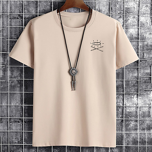 Men's Unisex Tee T shirt Hot Stamping Graphic Prints Plus Size Print Short Sleeve Casual Tops Cotton Basic Fashion Designer Big and Tall White Black Khaki
Men's Unisex Tee T shirt Hot Stamping Graphic Prints Plus Size Print Short Sleeve Casual Tops Cotton Basic Fashion Designer Big and Tall White Black Khaki