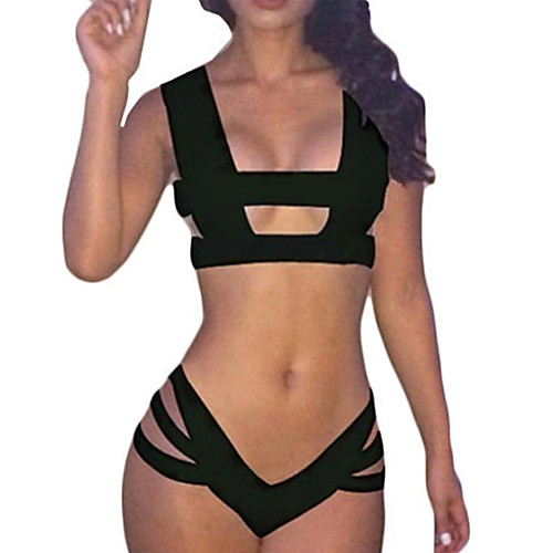 Women's Backless Criss Cross Sexy Bodysuits Nightwear Solid Colored White / Black S M L
Women's Backless Criss Cross Sexy Bodysuits Nightwear Solid Colored White / Black S M L