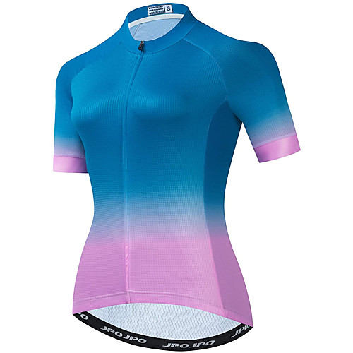 21Grams Women's Short Sleeve Cycling Jersey Summer Spandex Polyester Blue Rainbow Gradient Bike Jersey Top Mountain Bike MTB Road Bike Cycling Quick Dry Moisture Wicking Breathable Sports Clothing
21Grams Women's Short Sleeve Cycling Jersey Summer Spandex Polyester Blue Rainbow Gradient Bike Jersey Top Mountain Bike MTB Road Bike Cycling Quick Dry Moisture Wicking Breathable Sports Clothing