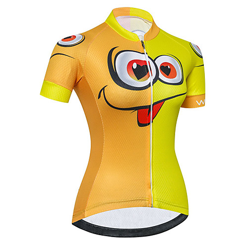 21Grams Women's Short Sleeve Cycling Jersey Summer Spandex Polyester Orange Cartoon Bike Jersey Top Mountain Bike MTB Road Bike Cycling Quick Dry Moisture Wicking Breathable Sports Clothing Apparel
21Grams Women's Short Sleeve Cycling Jersey Summer Spandex Polyester Orange Cartoon Bike Jersey Top Mountain Bike MTB Road Bike Cycling Quick Dry Moisture Wicking Breathable Sports Clothing Apparel