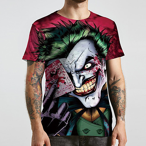 Men's Unisex Tee T shirt 3D Print Anime Graphic Prints Plus Size Print Short Sleeve Casual Tops Basic Designer Big and Tall Green
Men's Unisex Tee T shirt 3D Print Anime Graphic Prints Plus Size Print Short Sleeve Casual Tops Basic Designer Big and Tall Green