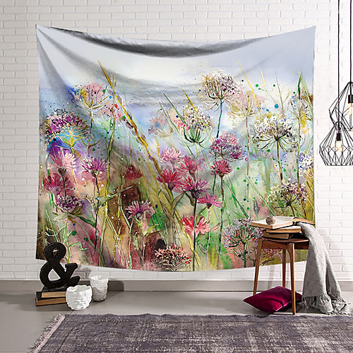 Flower Landscape Wall Tapestry Art Decor Blanket Curtain Hanging Home Bedroom Living Room Decoration Polyester
Flower Landscape Wall Tapestry Art Decor Blanket Curtain Hanging Home Bedroom Living Room Decoration Polyester
