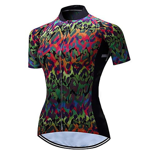 21Grams Women's Short Sleeve Cycling Jersey Summer Spandex Polyester Green / Black Bike Jersey Top Mountain Bike MTB Road Bike Cycling Quick Dry Moisture Wicking Breathable Sports Clothing Apparel
21Grams Women's Short Sleeve Cycling Jersey Summer Spandex Polyester Green / Black Bike Jersey Top Mountain Bike MTB Road Bike Cycling Quick Dry Moisture Wicking Breathable Sports Clothing Apparel