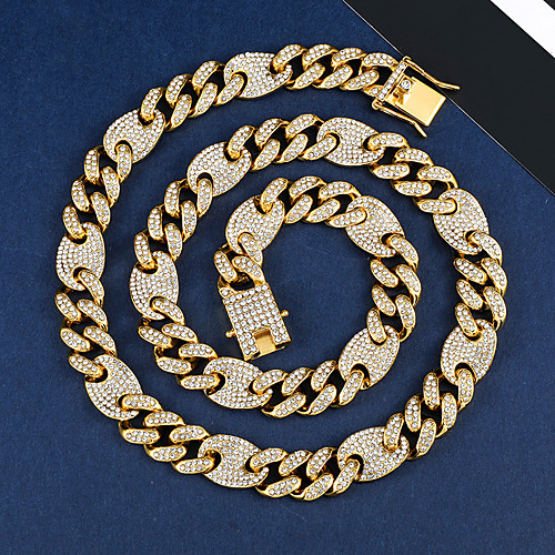 Cuban Link Chain Necklace Friends Trendy Alloy Silver 50 cm Necklace Jewelry For Gift
Cuban Link Chain Necklace Friends Trendy Alloy Silver 50 cm Necklace Jewelry For Gift