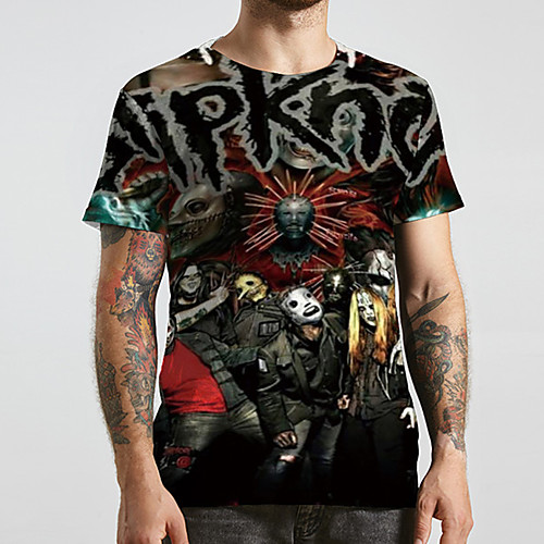 Men's Unisex Tee T shirt 3D Print Anime Graphic Prints Plus Size Print Short Sleeve Casual Tops Basic Designer Big and Tall Black
Men's Unisex Tee T shirt 3D Print Anime Graphic Prints Plus Size Print Short Sleeve Casual Tops Basic Designer Big and Tall Black