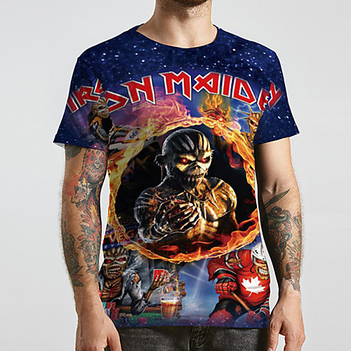 Men's Unisex Tee T shirt 3D Print Anime Graphic Prints Plus Size Print Short Sleeve Casual Tops Basic Designer Big and Tall Blue
Men's Unisex Tee T shirt 3D Print Anime Graphic Prints Plus Size Print Short Sleeve Casual Tops Basic Designer Big and Tall Blue