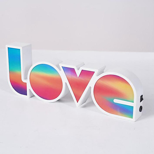 Decor Table Lamp Colorful Lamp Creative Decoration Lamp Proposal Valentine's Day Confession Holiday Arrangement English LOVE Letter Led Lamp
Decor Table Lamp Colorful Lamp Creative Decoration Lamp Proposal Valentine's Day Confession Holiday Arrangement English LOVE Letter Led Lamp