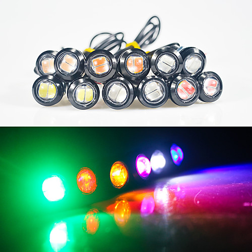 2pcs New Car styling 18mm 5630 LED DRL Eagle Eye Daytime Runing Lights Warning Fog lights with Parking signal
2pcs New Car styling 18mm 5630 LED DRL Eagle Eye Daytime Runing Lights Warning Fog lights with Parking signal