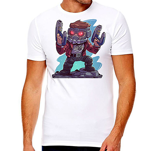 Men's Unisex Tee T shirt Hot Stamping Graphic Prints Character Plus Size Print Short Sleeve Casual Tops Cotton Basic Designer Big and Tall White
Men's Unisex Tee T shirt Hot Stamping Graphic Prints Character Plus Size Print Short Sleeve Casual Tops Cotton Basic Designer Big and Tall White