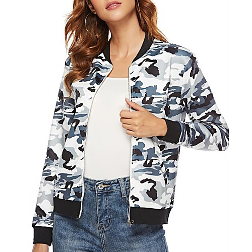 Women's Coat Daily Wear Spring Summer Regular Coat Regular Fit Casual / Daily Jacket Pattern Others Gray / Cotton
Women's Coat Daily Wear Spring Summer Regular Coat Regular Fit Casual / Daily Jacket Pattern Others Gray / Cotton