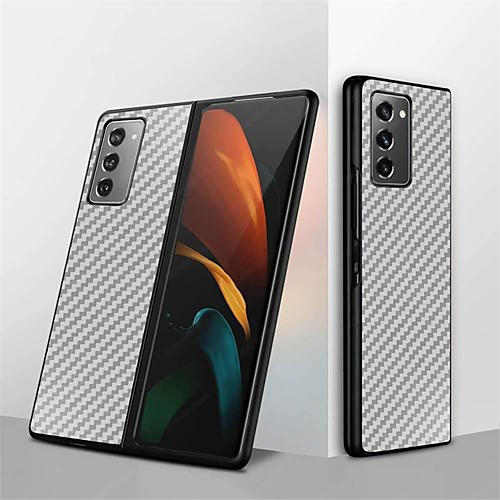 Phone Case For Samsung Galaxy Flip Galaxy Z Fold 2 Shockproof Dustproof Solid Colored Carbon Fiber
Phone Case For Samsung Galaxy Flip Galaxy Z Fold 2 Shockproof Dustproof Solid Colored Carbon Fiber