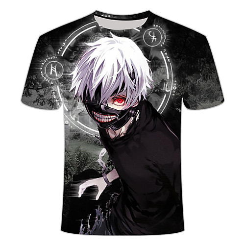 Inspired by Tokyo Ghoul Cosplay Cosplay Costume T-shirt Polyester / Cotton Blend Print 3D T-shirt For Women's / Men's
Inspired by Tokyo Ghoul Cosplay Cosplay Costume T-shirt Polyester / Cotton Blend Print 3D T-shirt For Women's / Men's