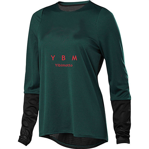 CAWANFLY Women's Long Sleeve Cycling Jersey Summer Dark Green Bike Top Mountain Bike MTB Road Bike Cycling Quick Dry Sports Clothing Apparel / Micro-elastic
CAWANFLY Women's Long Sleeve Cycling Jersey Summer Dark Green Bike Top Mountain Bike MTB Road Bike Cycling Quick Dry Sports Clothing Apparel / Micro-elastic
