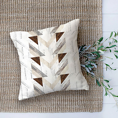 Double Side Cushion Cover 1PC Soft Geometric Decorative Square Pillowcase for Sofa bedroom Car Chair Superior Quality Outdoor Cushion for Patio Garden Farmhouse Bench Couch
Double Side Cushion Cover 1PC Soft Geometric Decorative Square Pillowcase for Sofa bedroom Car Chair Superior Quality Outdoor Cushion for Patio Garden Farmhouse Bench Couch