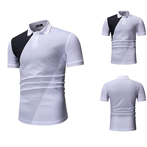 Men's Golf Shirt Tennis Shirt Other Prints Color Block Short Sleeve Casual Tops Cotton Casual Gray / Summer
Men's Golf Shirt Tennis Shirt Other Prints Color Block Short Sleeve Casual Tops Cotton Casual Gray / Summer