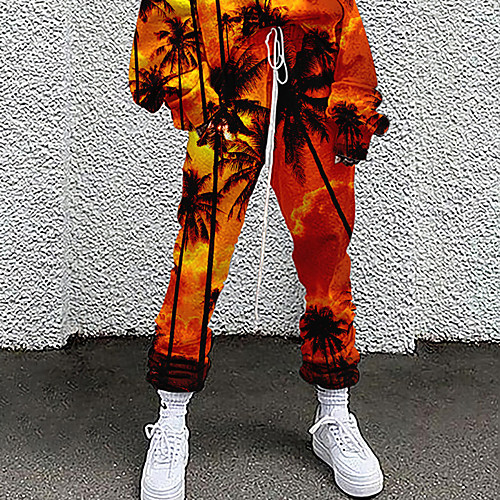 Women's Fashion Casual / Sporty Comfort Daily Weekend Sweatpants Pants Plants Graphic Full Length Pocket Elastic Drawstring Design Print Purple Orange
Women's Fashion Casual / Sporty Comfort Daily Weekend Sweatpants Pants Plants Graphic Full Length Pocket Elastic Drawstring Design Print Purple Orange