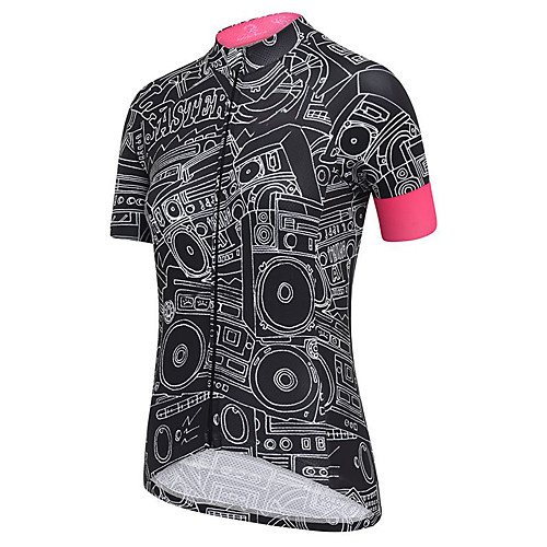 21Grams Women's Short Sleeve Cycling Jersey Summer Spandex Polyester Black Bike Jersey Top Mountain Bike MTB Road Bike Cycling Quick Dry Moisture Wicking Breathable Sports Clothing Apparel / Stretchy
21Grams Women's Short Sleeve Cycling Jersey Summer Spandex Polyester Black Bike Jersey Top Mountain Bike MTB Road Bike Cycling Quick Dry Moisture Wicking Breathable Sports Clothing Apparel / Stretchy