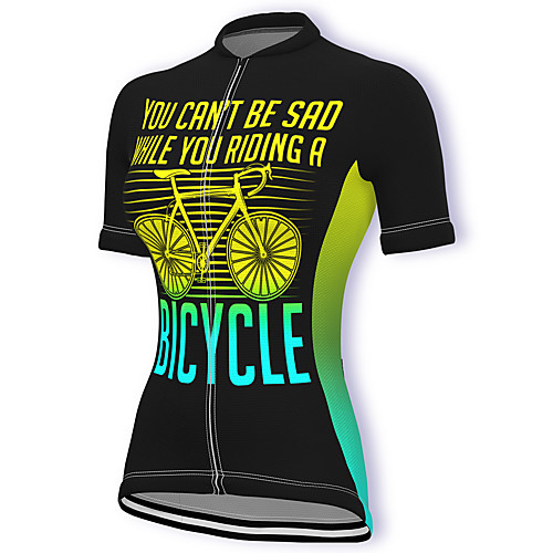 21Grams Women's Short Sleeve Cycling Jersey Summer Spandex Polyester Black Bike Jersey Top Mountain Bike MTB Road Bike Cycling Quick Dry Moisture Wicking Breathable Sports Clothing Apparel / Stretchy
21Grams Women's Short Sleeve Cycling Jersey Summer Spandex Polyester Black Bike Jersey Top Mountain Bike MTB Road Bike Cycling Quick Dry Moisture Wicking Breathable Sports Clothing Apparel / Stretchy