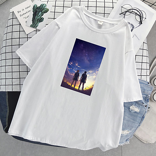 Inspired by Haikyuu Cosplay Cosplay Costume T-shirt Polyester / Cotton Blend Print T-shirt For Women's / Men's
Inspired by Haikyuu Cosplay Cosplay Costume T-shirt Polyester / Cotton Blend Print T-shirt For Women's / Men's