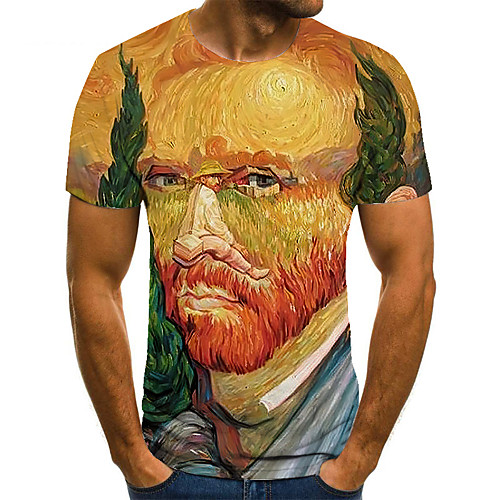 Men's Unisex Tee T shirt 3D Print Graphic Prints Human Plus Size Print Short Sleeve Casual Tops Basic Fashion Designer Big and Tall Orange
Men's Unisex Tee T shirt 3D Print Graphic Prints Human Plus Size Print Short Sleeve Casual Tops Basic Fashion Designer Big and Tall Orange
