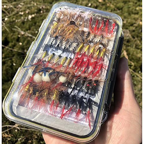 120 pcs Lure kit Fishing Lures Flies Handmade Bass Trout Pike Freshwater and Saltwater
120 pcs Lure kit Fishing Lures Flies Handmade Bass Trout Pike Freshwater and Saltwater
