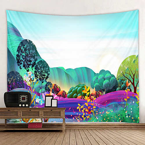 Wall Tapestry Wall Hanging Art Deco Blanket Curtain Hanging at Home Bedroom Living Room Decoration Beautiful Scenery Mountain Forest
Wall Tapestry Wall Hanging Art Deco Blanket Curtain Hanging at Home Bedroom Living Room Decoration Beautiful Scenery Mountain Forest