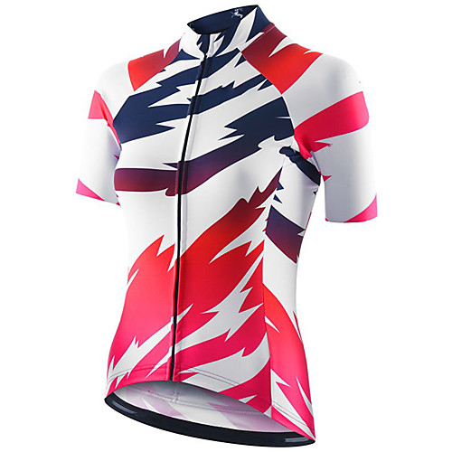 21Grams Women's Short Sleeve Cycling Jersey Summer Spandex Polyester White American / USA Graffiti National Flag Bike Jersey Top Mountain Bike MTB Road Bike Cycling Quick Dry Moisture Wicking
21Grams Women's Short Sleeve Cycling Jersey Summer Spandex Polyester White American / USA Graffiti National Flag Bike Jersey Top Mountain Bike MTB Road Bike Cycling Quick Dry Moisture Wicking