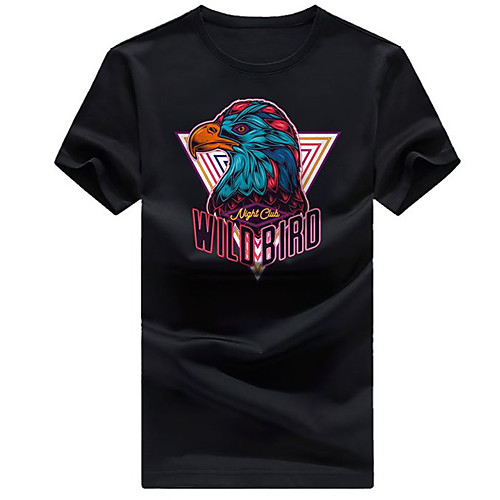 Men's Unisex Tee T shirt Hot Stamping Graphic Prints Eagle Plus Size Print Short Sleeve Casual Tops Cotton Basic Fashion Designer Big and Tall White Black Gray
Men's Unisex Tee T shirt Hot Stamping Graphic Prints Eagle Plus Size Print Short Sleeve Casual Tops Cotton Basic Fashion Designer Big and Tall White Black Gray