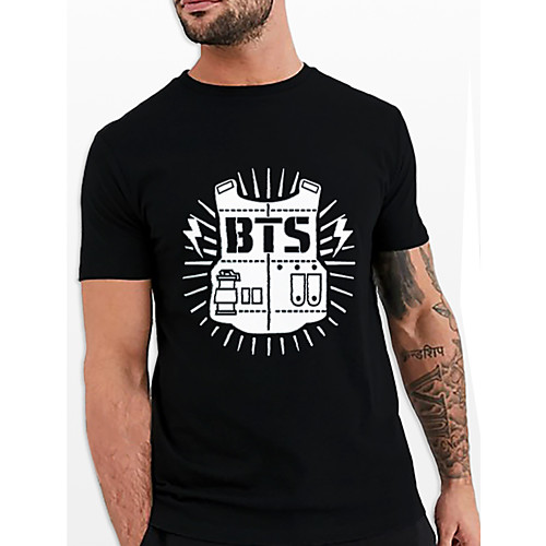 Men's Unisex Tee T shirt Hot Stamping Graphic Prints Letter Plus Size Print Short Sleeve Casual Tops Cotton Basic Fashion Designer Big and Tall Black
Men's Unisex Tee T shirt Hot Stamping Graphic Prints Letter Plus Size Print Short Sleeve Casual Tops Cotton Basic Fashion Designer Big and Tall Black