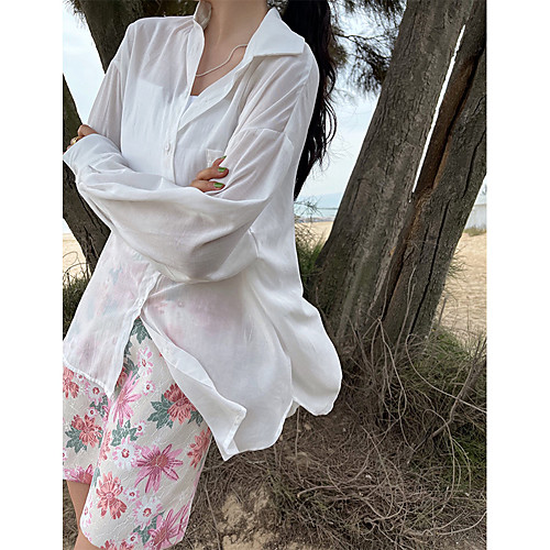 Women's Coat Daily Wear Spring Summer Regular Coat Regular Fit Casual / Daily Jacket Solid Color Others Blue Yellow
Women's Coat Daily Wear Spring Summer Regular Coat Regular Fit Casual / Daily Jacket Solid Color Others Blue Yellow