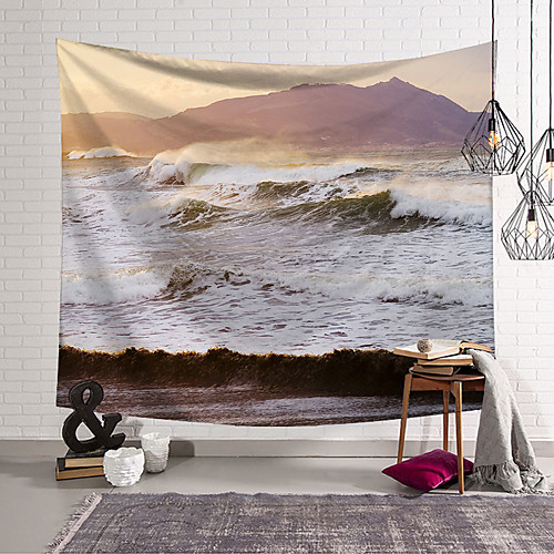 Ocean Beach Mountain Wall Tapestry Art Decor Blanket Curtain Hanging Home Bedroom Living Room Decoration Polyester
Ocean Beach Mountain Wall Tapestry Art Decor Blanket Curtain Hanging Home Bedroom Living Room Decoration Polyester