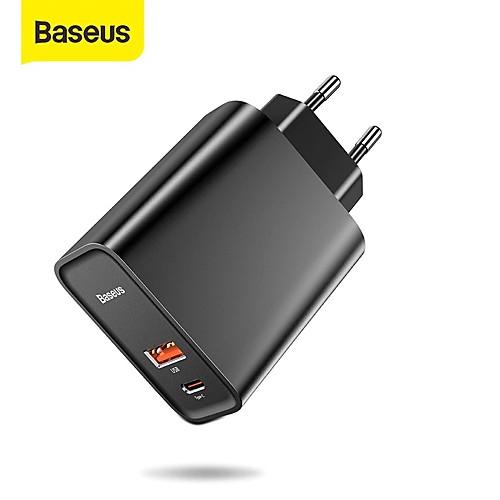 BASEUS 30 W Output Power USB USB C PD Charger Fast Charger Phone Charger Portable Charger Multi-Output Fast Charge For Universal
BASEUS 30 W Output Power USB USB C PD Charger Fast Charger Phone Charger Portable Charger Multi-Output Fast Charge For Universal