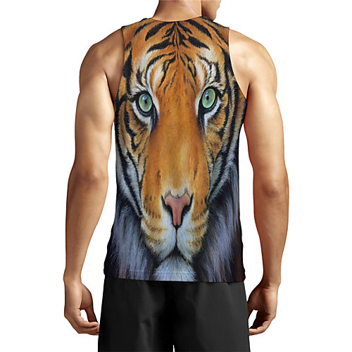 Men's Unisex Tank Top Undershirt 3D Print Graphic Prints Lion Animal Plus Size Print Sleeveless Casual Tops Basic Designer Big and Tall Yellow
Men's Unisex Tank Top Undershirt 3D Print Graphic Prints Lion Animal Plus Size Print Sleeveless Casual Tops Basic Designer Big and Tall Yellow