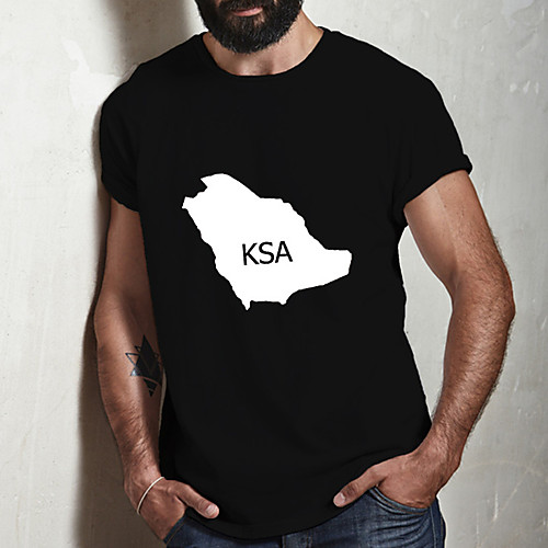 Men's Unisex Tee T shirt Hot Stamping Map Graphic Prints Letter Plus Size Print Short Sleeve Casual Tops Cotton Basic Designer Big and Tall Black
Men's Unisex Tee T shirt Hot Stamping Map Graphic Prints Letter Plus Size Print Short Sleeve Casual Tops Cotton Basic Designer Big and Tall Black