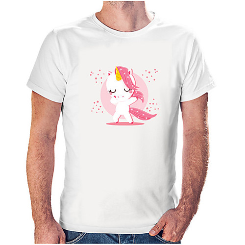 Men's Unisex Tee T shirt Hot Stamping Unicorn Graphic Prints Plus Size Print Short Sleeve Casual Tops Cotton Basic Fashion Designer Big and Tall Wine White Black
Men's Unisex Tee T shirt Hot Stamping Unicorn Graphic Prints Plus Size Print Short Sleeve Casual Tops Cotton Basic Fashion Designer Big and Tall Wine White Black