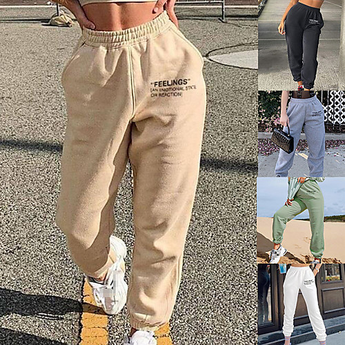 Women's Sweatpants Joggers Street Bottoms Wide Leg Cotton Winter Fitness Gym Workout Running Training Exercise Moisture Wicking Breathable Soft Sport Wine Grey Khaki Green White Black / Micro-elastic
Women's Sweatpants Joggers Street Bottoms Wide Leg Cotton Winter Fitness Gym Workout Running Training Exercise Moisture Wicking Breathable Soft Sport Wine Grey Khaki Green White Black / Micro-elastic