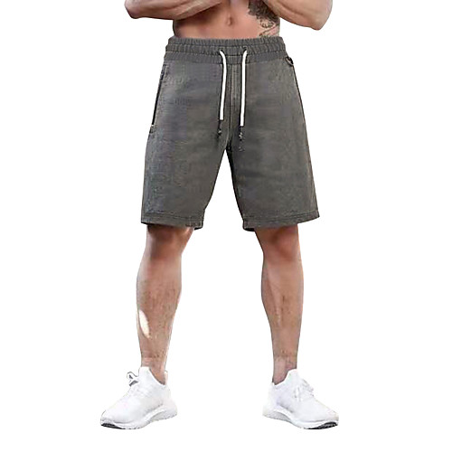 Men's Sporty Athleisure Quick Dry Breathable Sports Slim Sport Daily Chinos Shorts Bermuda shorts Pants Solid Color Knee Length Sporty Black Dark Gray / Summer / Drawstring
Men's Sporty Athleisure Quick Dry Breathable Sports Slim Sport Daily Chinos Shorts Bermuda shorts Pants Solid Color Knee Length Sporty Black Dark Gray / Summer / Drawstring