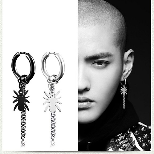 Men's Earrings Classic Holiday Birthday Stylish Simple Stainless Steel Earrings Jewelry Silver / White / Black For Street Formal Date Festival 1pc
Men's Earrings Classic Holiday Birthday Stylish Simple Stainless Steel Earrings Jewelry Silver / White / Black For Street Formal Date Festival 1pc