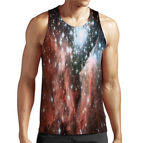 Men's Unisex Tank Top Undershirt 3D Print Galaxy Graphic Prints Plus Size Print Sleeveless Casual Tops Basic Designer Big and Tall Red
Men's Unisex Tank Top Undershirt 3D Print Galaxy Graphic Prints Plus Size Print Sleeveless Casual Tops Basic Designer Big and Tall Red