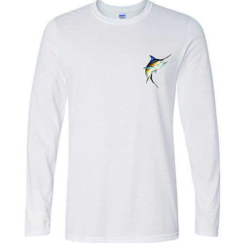 CAWANFLY Men's Fishing Shirt Outdoor Long Sleeve UPF50 Quick Dry Breathable Sweat wicking Top Autumn / Fall Spring Summer Athleisure Fishing Camping & Hiking White / Micro-elastic / Animal
CAWANFLY Men's Fishing Shirt Outdoor Long Sleeve UPF50 Quick Dry Breathable Sweat wicking Top Autumn / Fall Spring Summer Athleisure Fishing Camping & Hiking White / Micro-elastic / Animal
